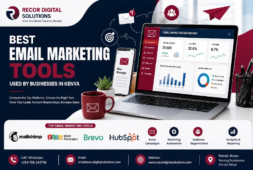 Best Email Marketing Tools Used by Businesses in Kenya (2026 Guide)